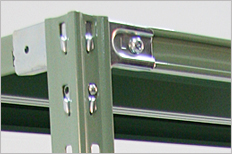 150kg/段 セミボルトレス スチール棚