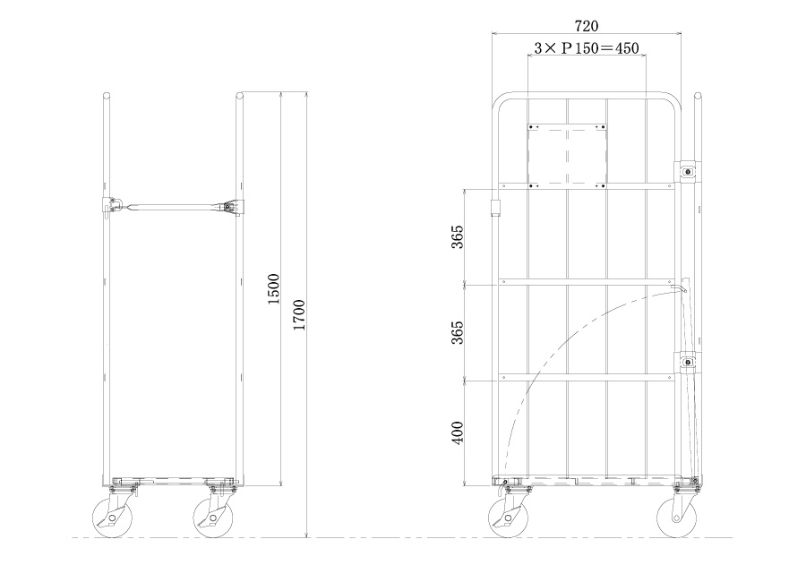 国内正規品】 カゴ台車オプション保冷カバー ４輪台車 ミニスルーテナーsrc-m用 保冷カバー 激安 SALE 特価 台車